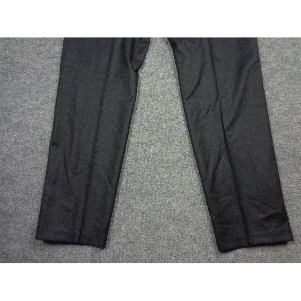 Banana Republic Pants Mens 34x30 Dark Gray Vitale Barberis Canonico Flannel 120s